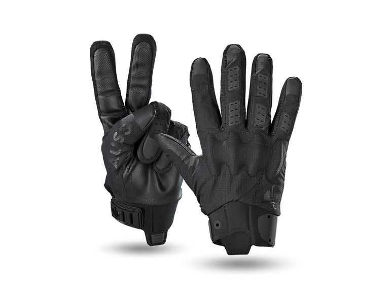 Hauptansicht, Hybrid, Handschuhe e.s.trail allseason, schwarz