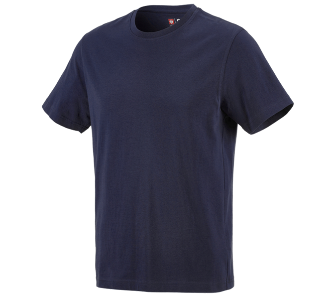 Hauptansicht, Bekleidung, e.s. T-Shirt cotton, dunkelblau