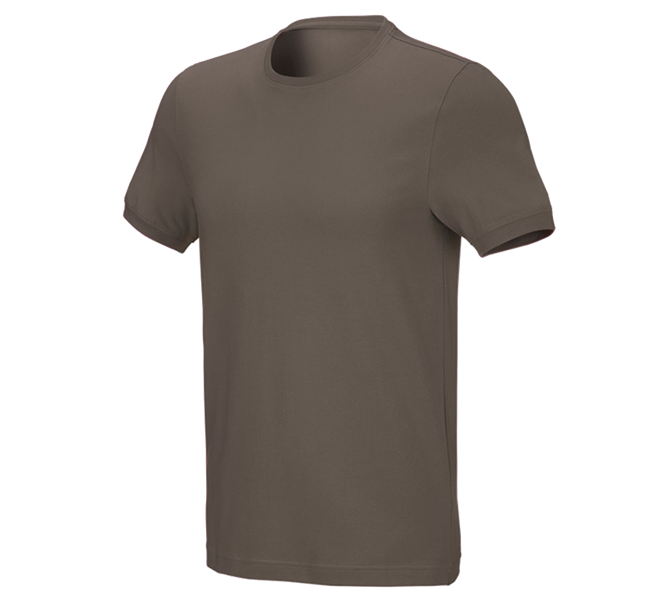 e.s. T-Shirt cotton stretch, slim fit
