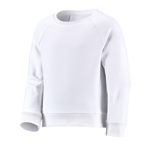 Hauptansicht, Basics, e.s. Sweatshirt cotton stretch, Kinder, weiß