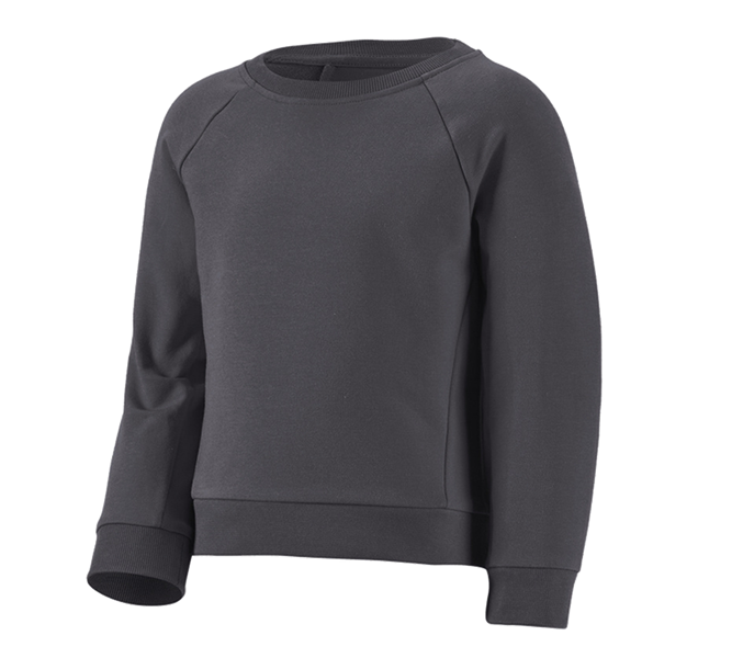 Hauptansicht, Basics, e.s. Sweatshirt cotton stretch, Kinder, anthrazit