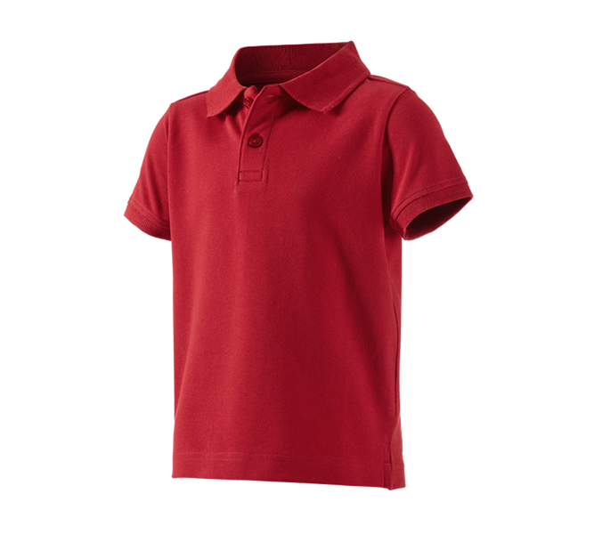 Hauptansicht, Shirts & Co., e.s. Polo-Shirt cotton stretch, Kinder, feuerrot