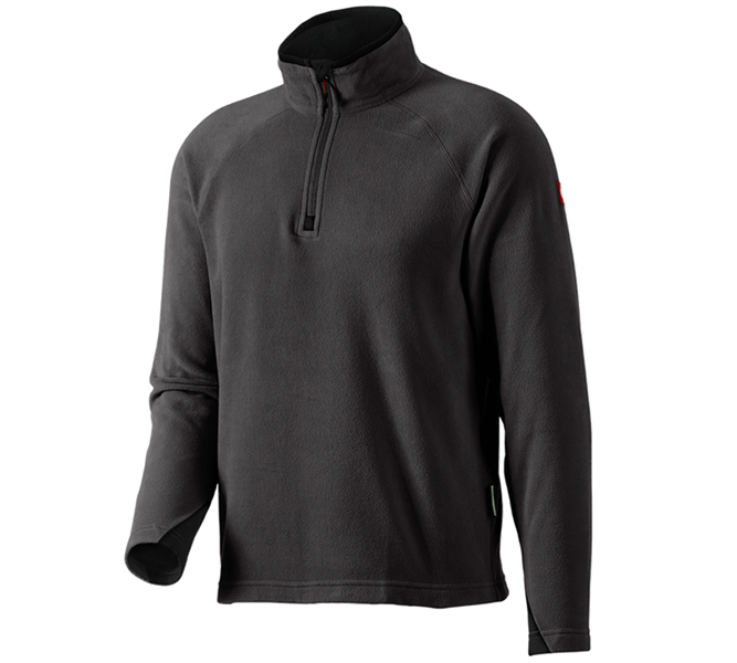 Hauptansicht, Pullover | Troyer, Microfleece Troyer dryplexx® micro, schwarz