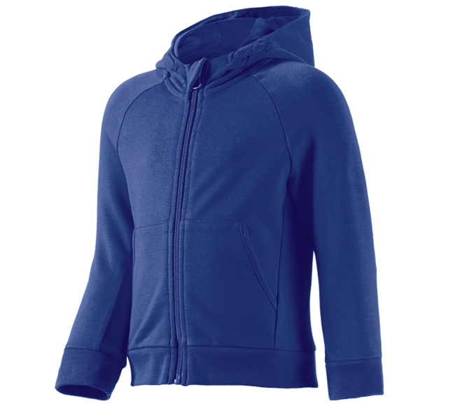 Hauptansicht, Basics, e.s. Hoody-Sweatjacke cotton stretch, Kinder, kornblau