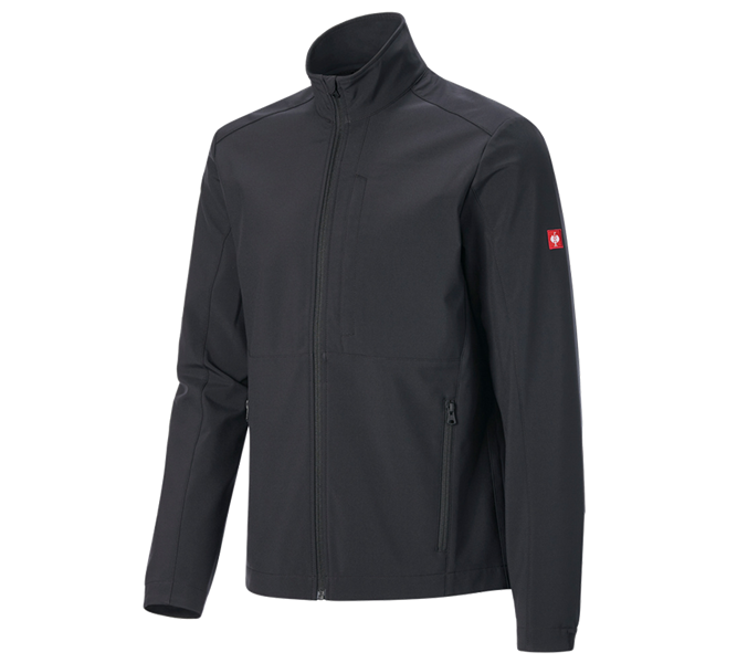 Vista principale, e.s.trail, Giacca Softshell e.s.trail pure, nero