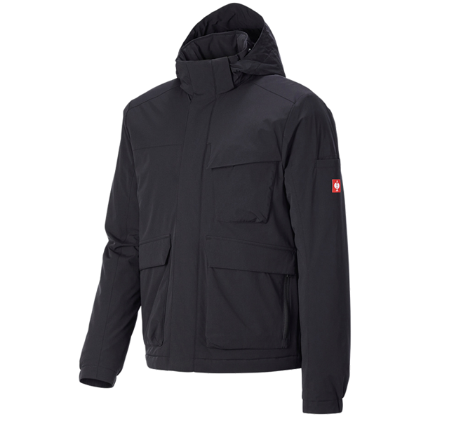 Hauptansicht, e.s.trail, Winterjacke e.s.trail pure, schwarz