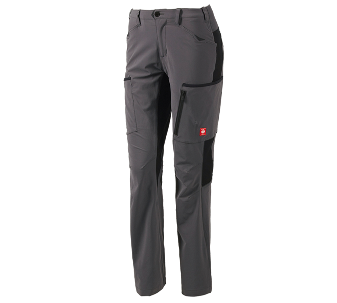 Hauptansicht, Themen, Cargohose e.s.vision stretch, Damen, anthrazit