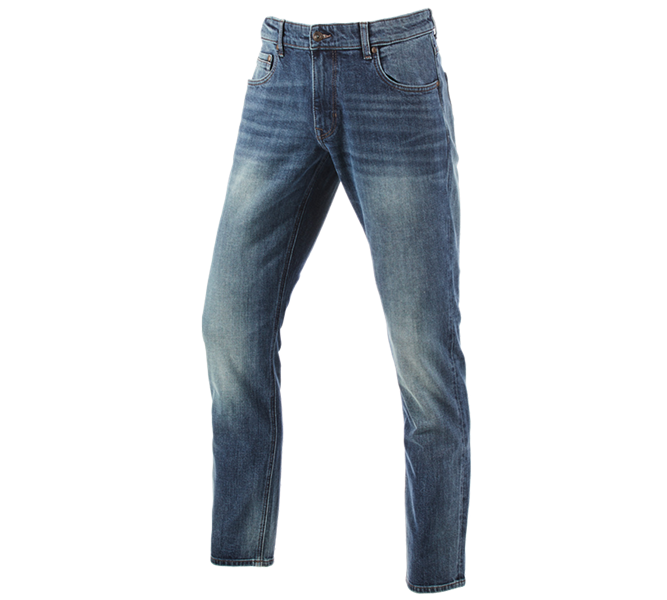 Hauptansicht, e.s.denim workwear, e.s. 5-Pocket-Stretch-Jeans, straight, mediumwashed