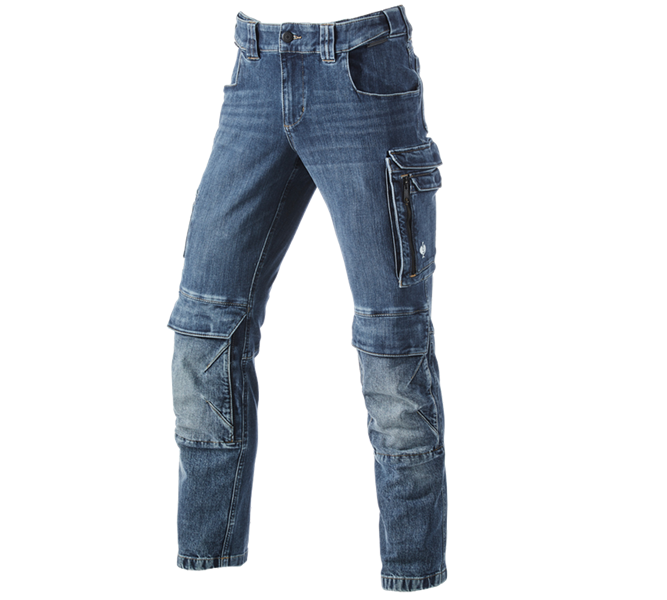 Hauptansicht, e.s.concrete, Cargo Worker-Jeans e.s.concrete, stonewashed