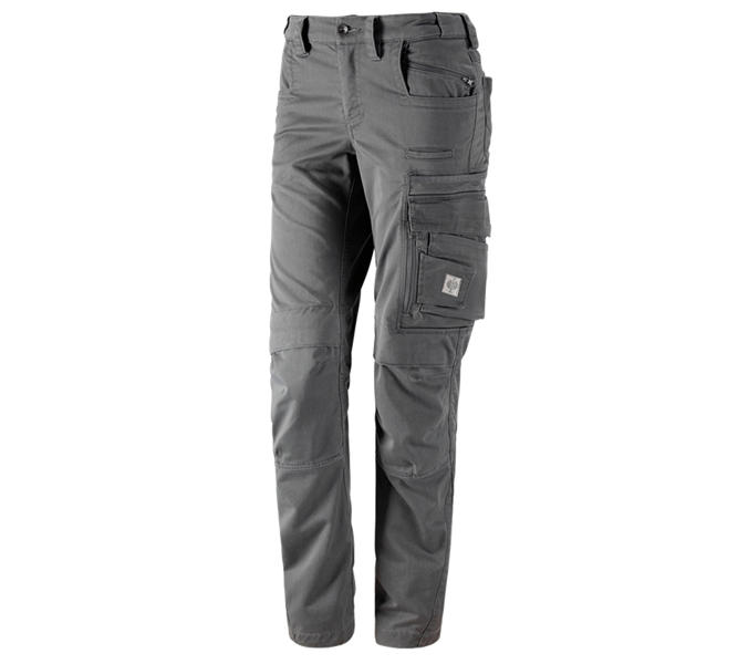 Hauptansicht, Hosen, Bundhose e.s.motion ten, Damen, granit