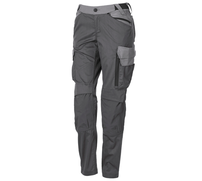 Hauptansicht, Neuheiten, Bundhose e.s.trail pure, Damen, carbongrau/basaltgrau