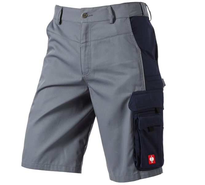 Hauptansicht, Shorts | 3/4 Hosen, Short e.s.active, grau/dunkelblau