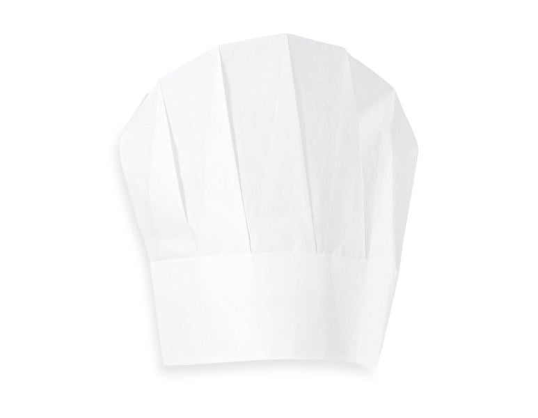 Cappello da cuoco in carta crespa