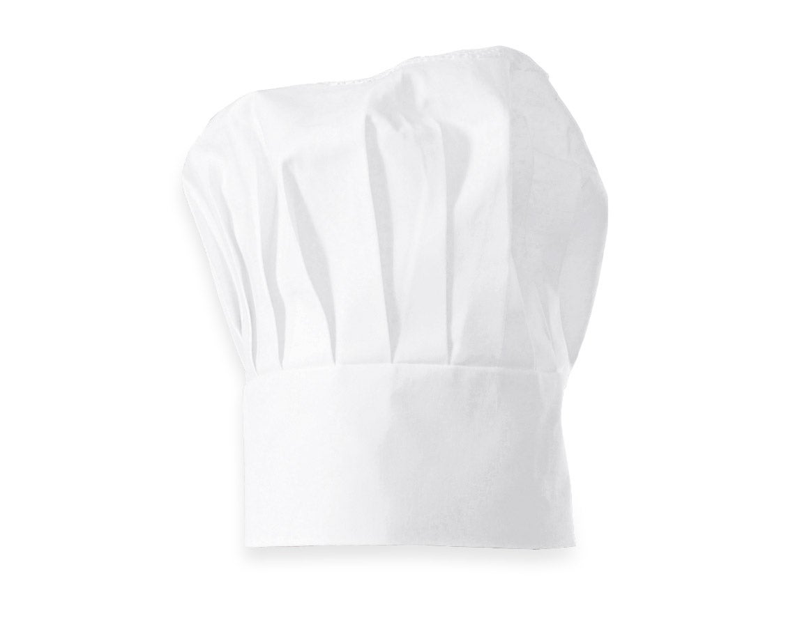Cappello Cuoco Elite Unisex Bianco – La tua Divisa