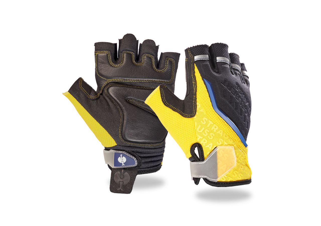 Ibrido: e.s. guanti da meccanico Sonic + giallo/nero