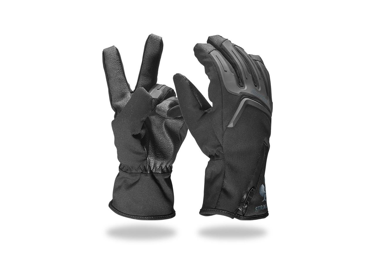 Accessori: e.s. guanti invernali da bambino Proteus Ice + nero/grigio