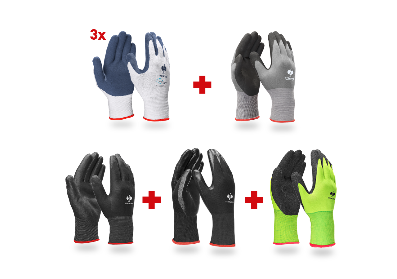 Set | Accessori: Set professionale di guanti con rivestimento II