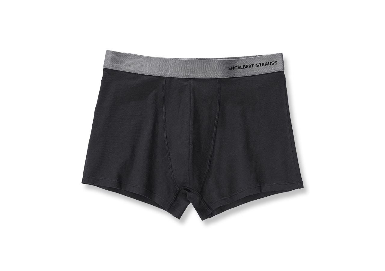 Intimo | Abbigliamento termico: e.s. cotton stretch Pants + nero
