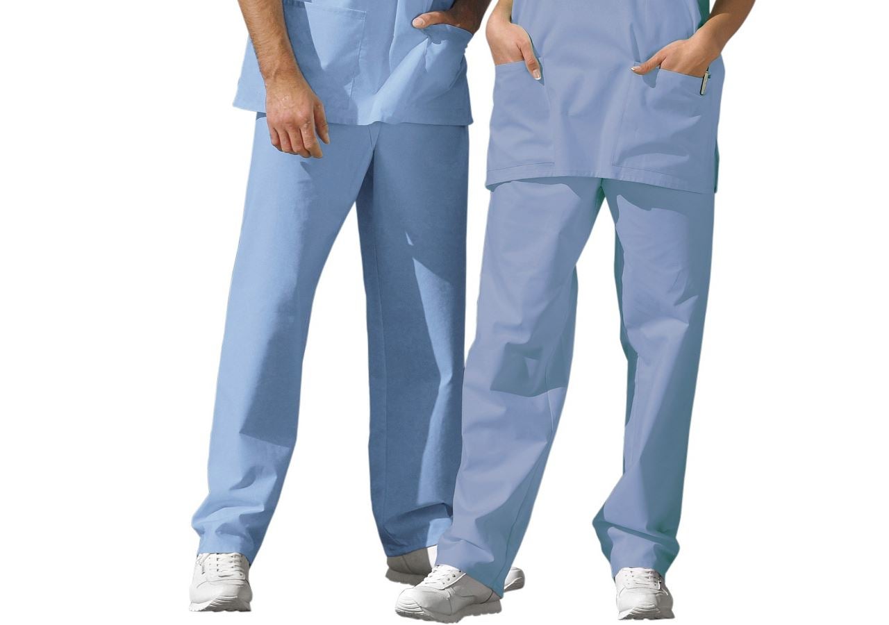 Pantaloni: Pantaloni per sala operatoria + blu chiaro
