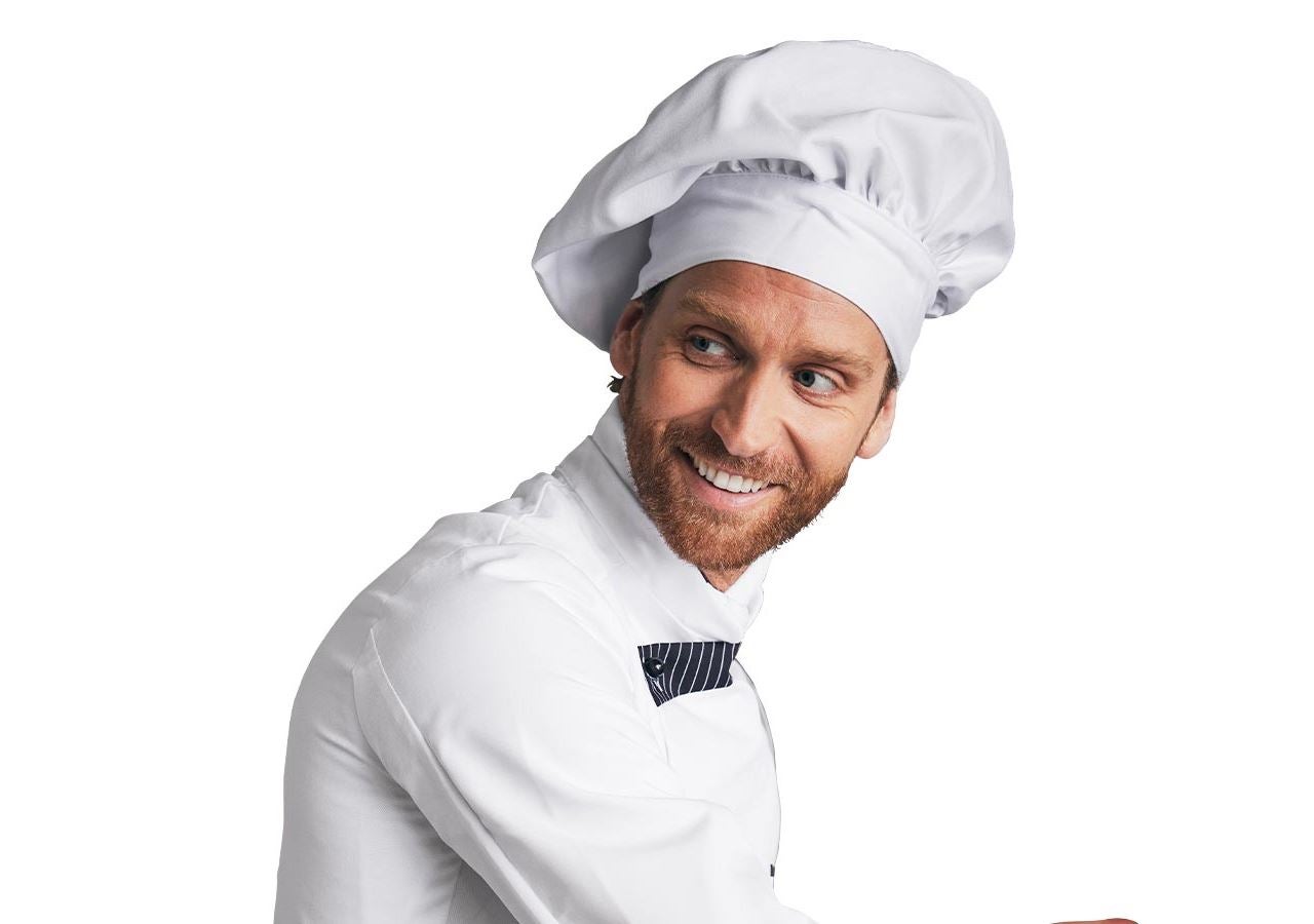 Temi: Cappello da cuoco francese + bianco