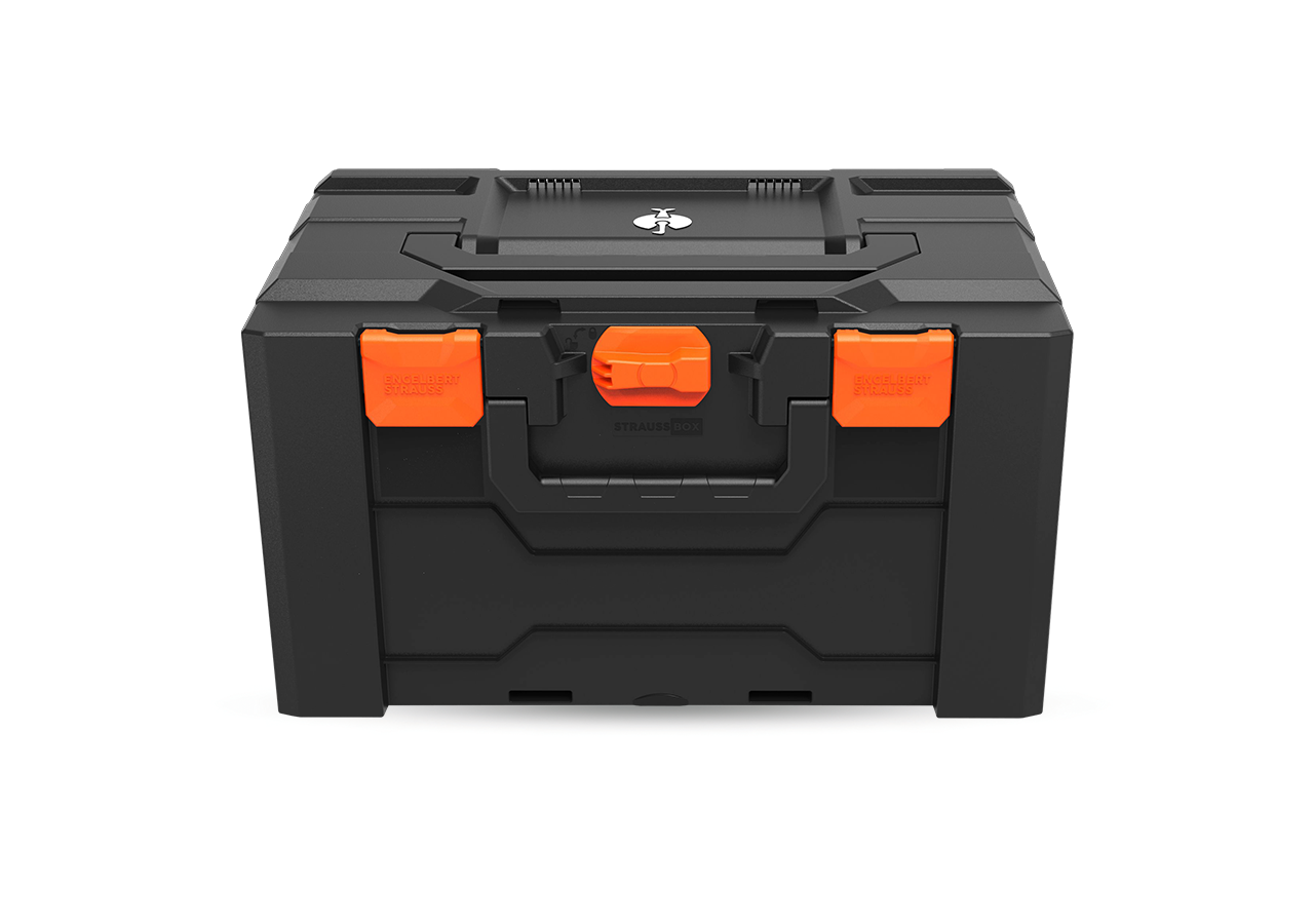 Sistema STRAUSSbox: STRAUSSbox 280 large Color + arancio fluo