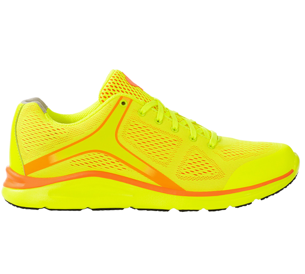 O1: e.s. O1 scarpe da lavoro Asterope + giallo fluo/arancio fluo
