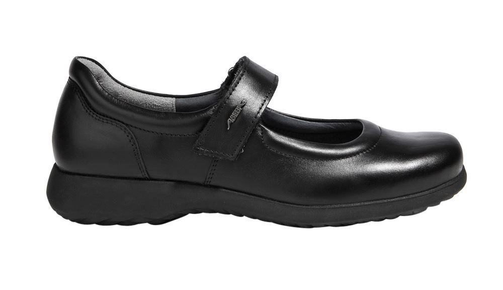 O1: ABEBA O1 scarpe da servizio, donna Madeira + nero