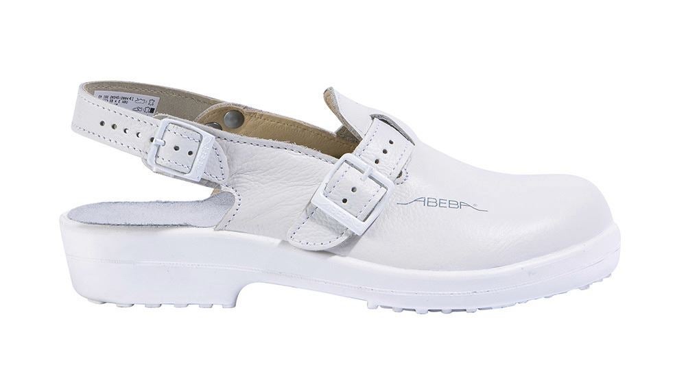 SB: ABEBA SB scarpe antinfortunistiche Rhodos + bianco
