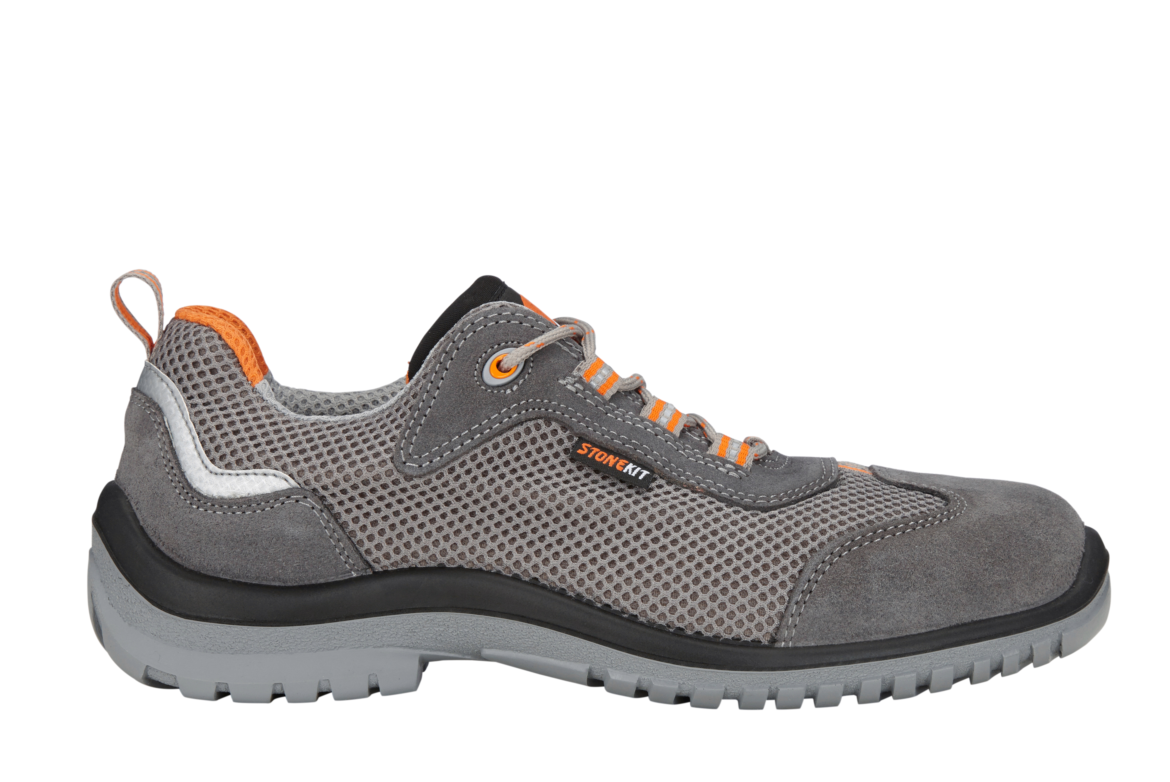 S1: STONEKIT S1 scarpe basse antinfortunistiche Luca + antracite /arancio