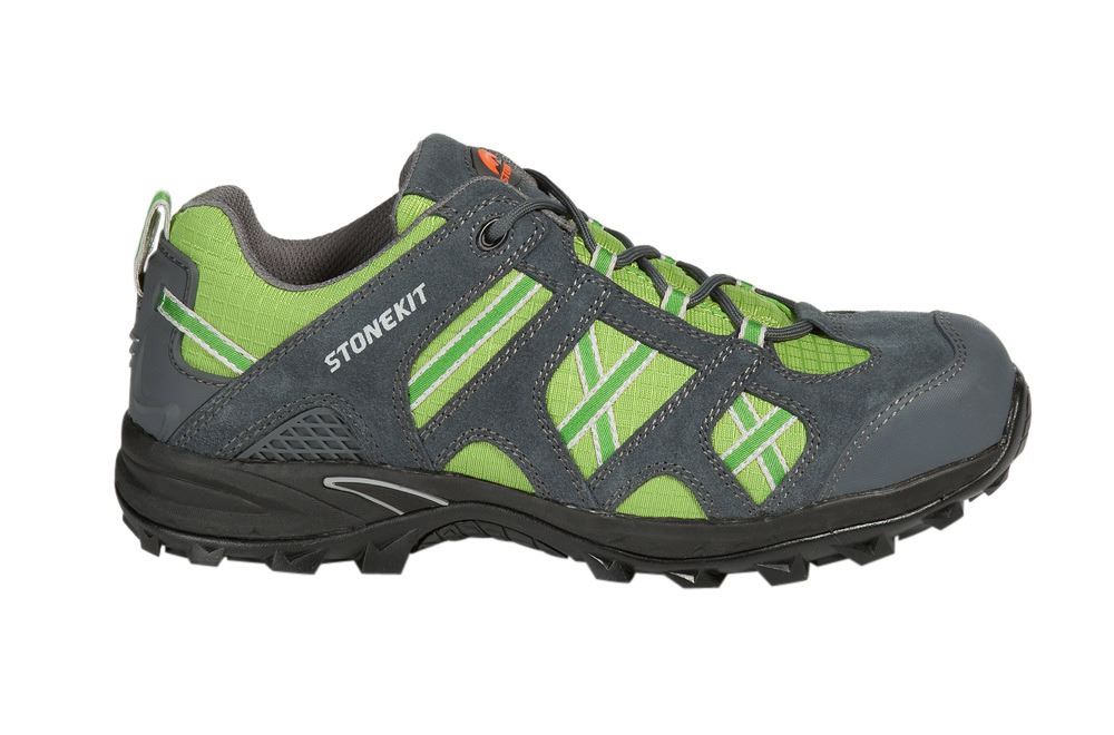 S1: STONEKIT S1 scarpe basse antinfortunisti. Portland + cemento/verde