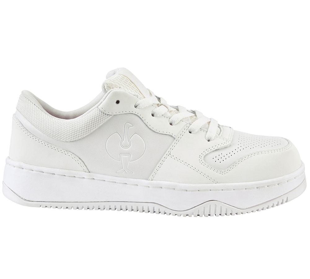 Safety Trainers: S1 scarpe basse antinfort. e.s. Eindhoven low + bianco