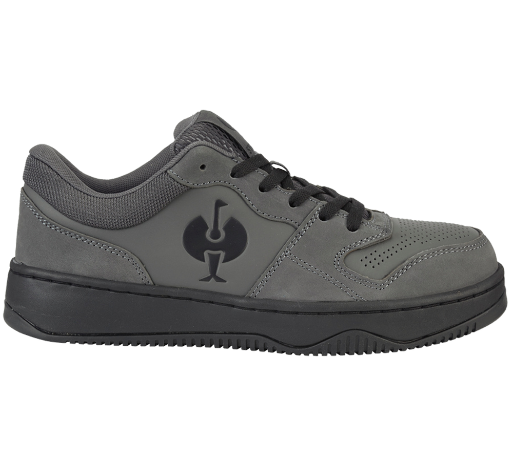 S1: S1 scarpe basse antinfort. e.s. Eindhoven low + grigio carbone/nero