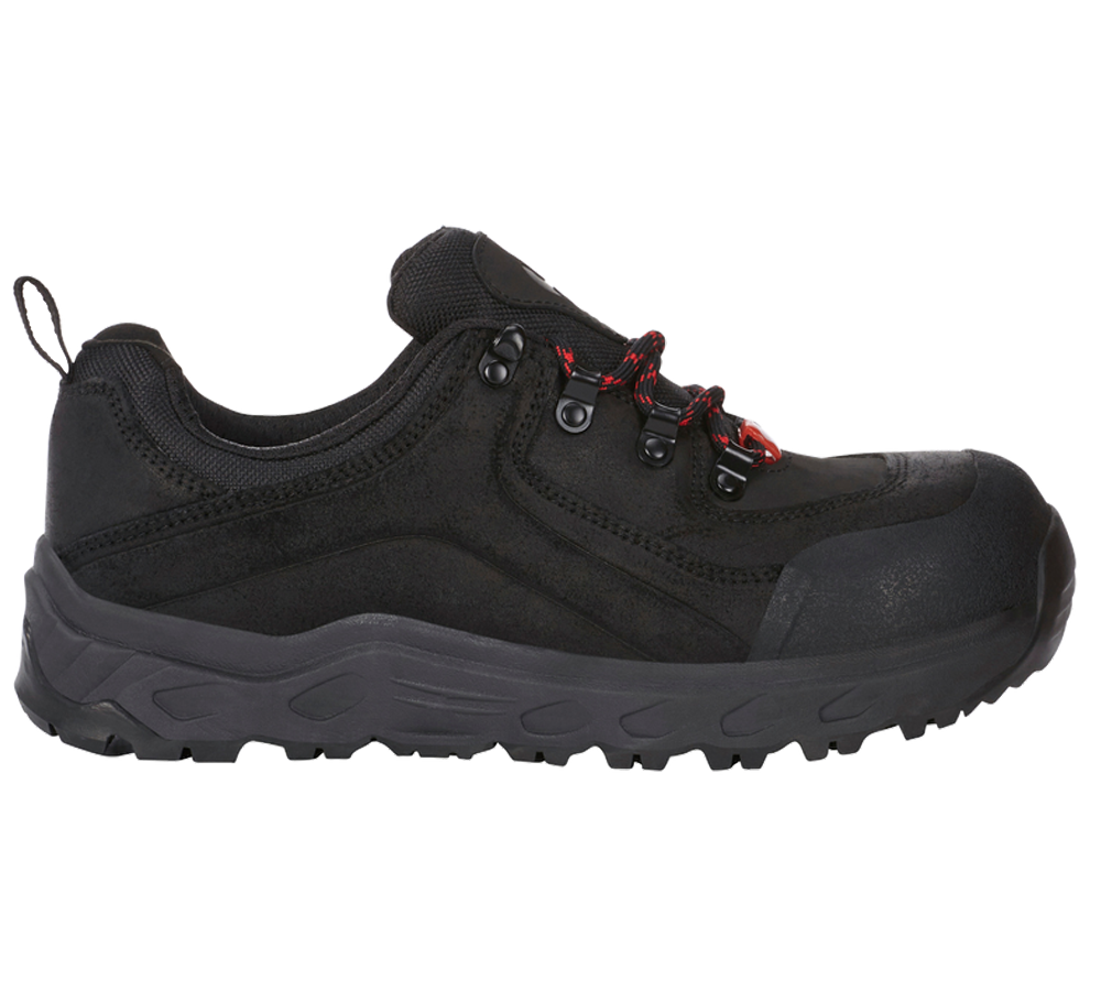 S3: S3S Sicherheitshalbschuhe e.s. Siom-x12 low + schwarz