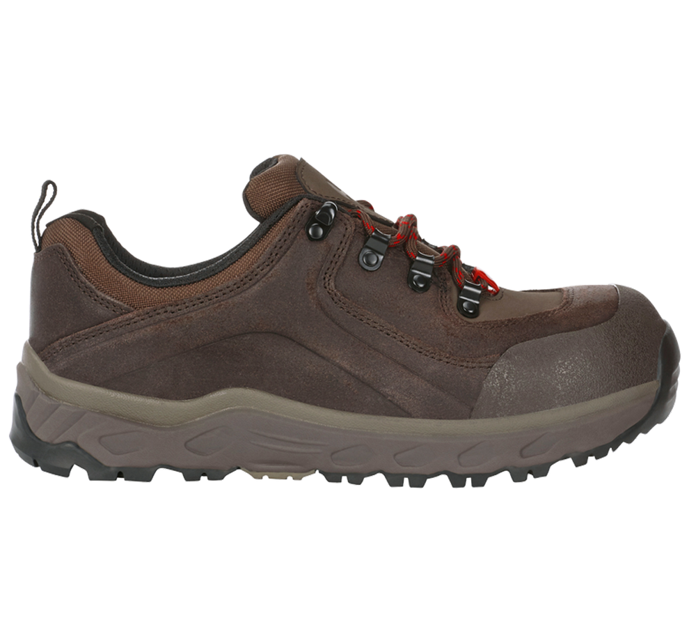 Safety Trainers: S3S Sicherheitshalbschuhe e.s. Siom-x12 low + kastanie