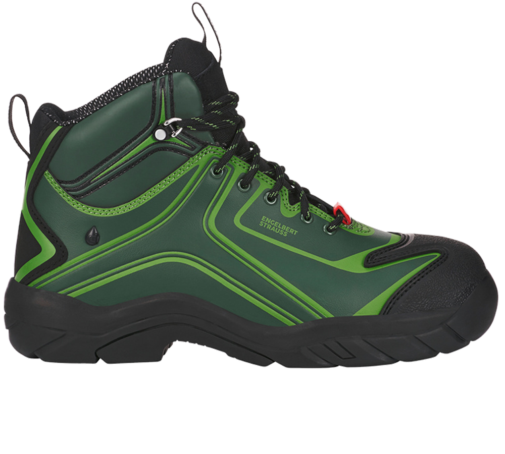 Safety Trainers: e.s. S3 scarpe antinfortunistiche Kajam + verde/verde mare