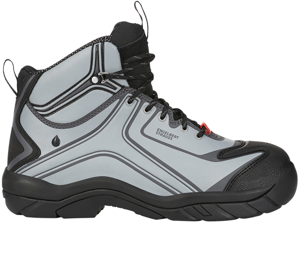Safety Trainers: e.s. S3 scarpe antinfortunistiche Kajam + platino/antracite /nero