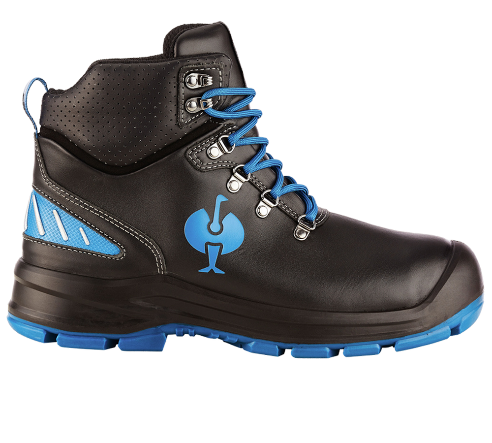 S3: S3 scarpe antinfortunistiche e.s. Umbriel II mid + nero/blu genziana