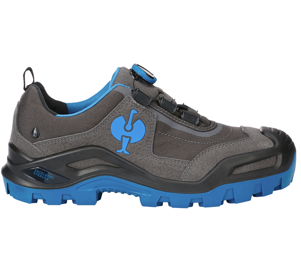 S3: S3 scarpe basse antinfortun. e.s. Kastra II low + titanio/blu genziana