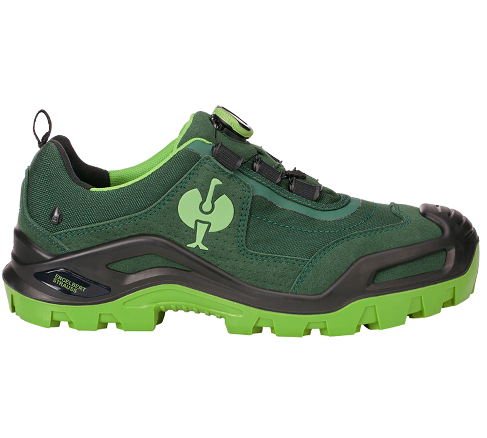 S3: S3 scarpe basse antinfortun. e.s. Kastra II low + verde/verde mare