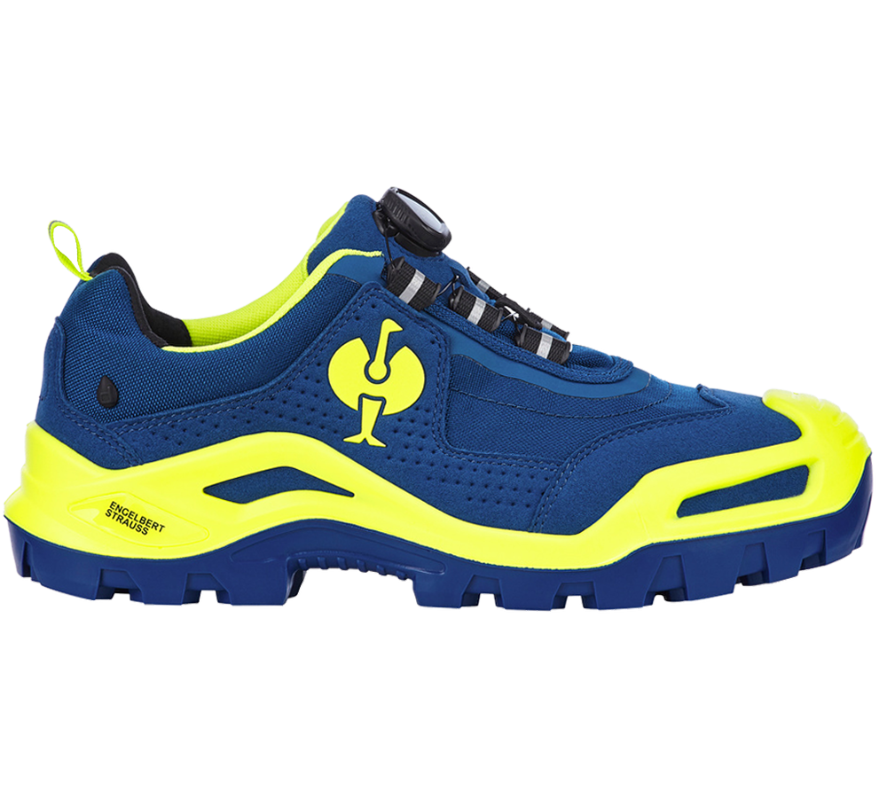 S3: S3 scarpe basse antinfortun. e.s. Kastra II low + blu reale/giallo fluo