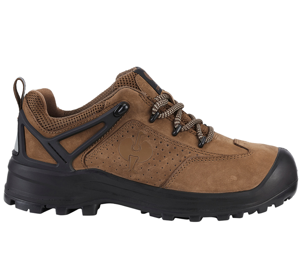 Safety Trainers: S3 scarpe antinfortunistiche e.s. Kasanka low + marrone