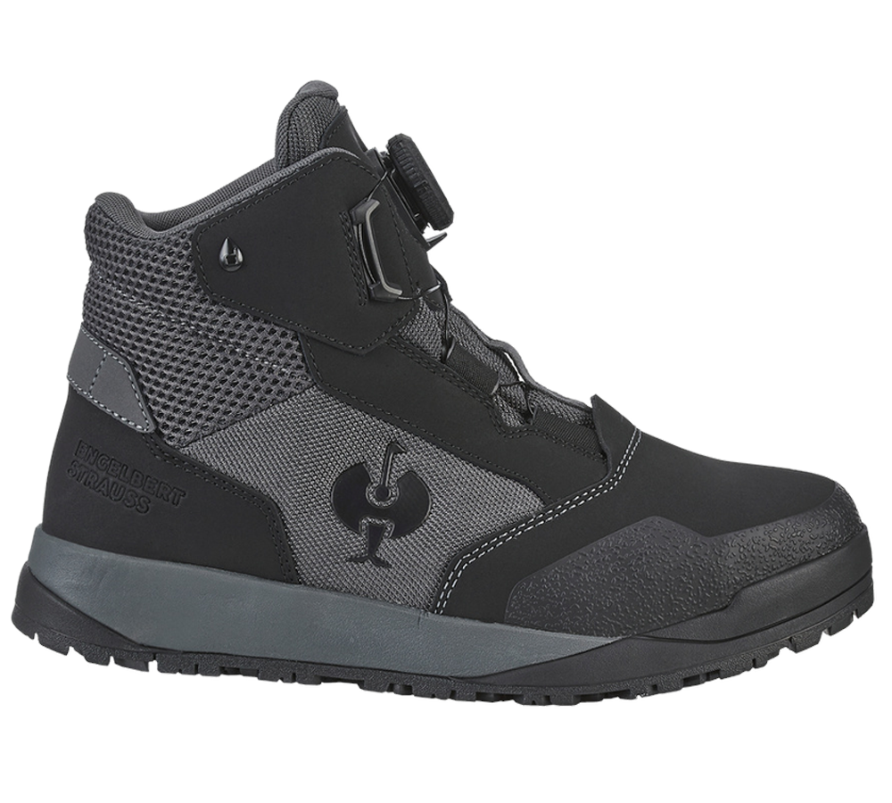 Safety Trainers: S7 scarpe antinfortunistiche e.s. Murcia mid + grigio carbone/nero
