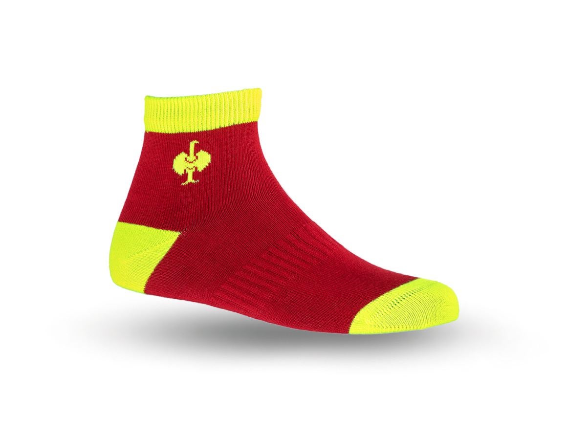 Accessori: e.s. calze Allround Classic light/mid, bambino + rosso fuoco/giallo fluo