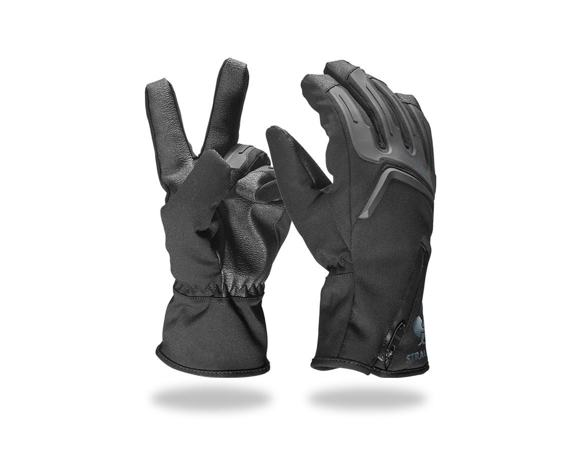Accessori: e.s. guanti invernali da bambino Proteus Ice + nero/grigio