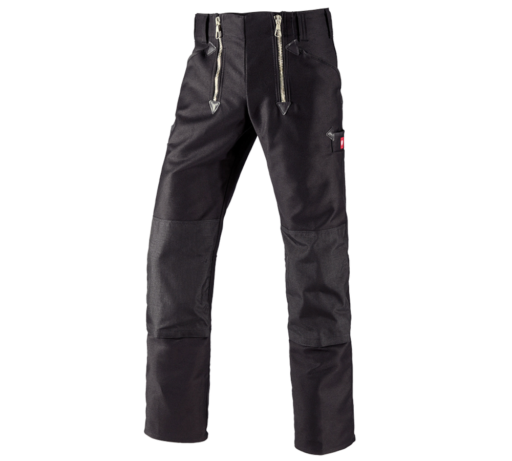 Pantaloni: e.s. pant.gilda Cordura-Super c. stretch,s. scamp. + nero