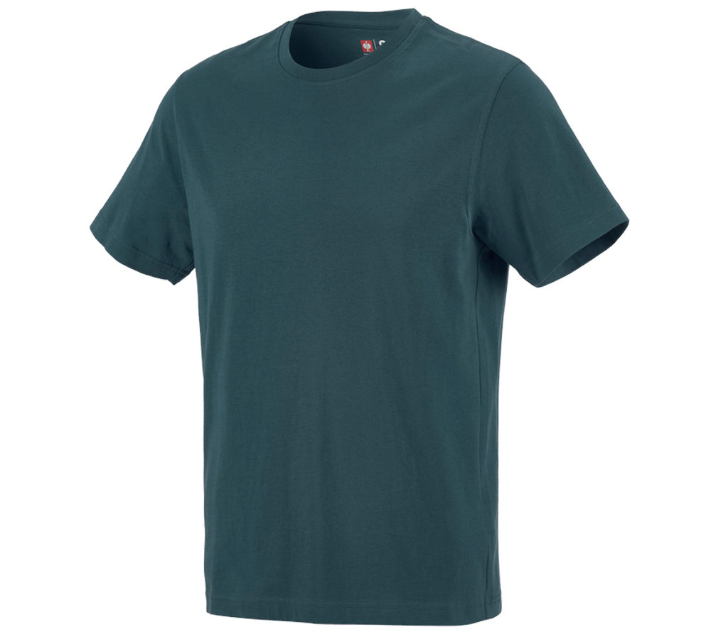 Maglie | Pullover | Camicie: e.s. t-shirt cotton + blu mare