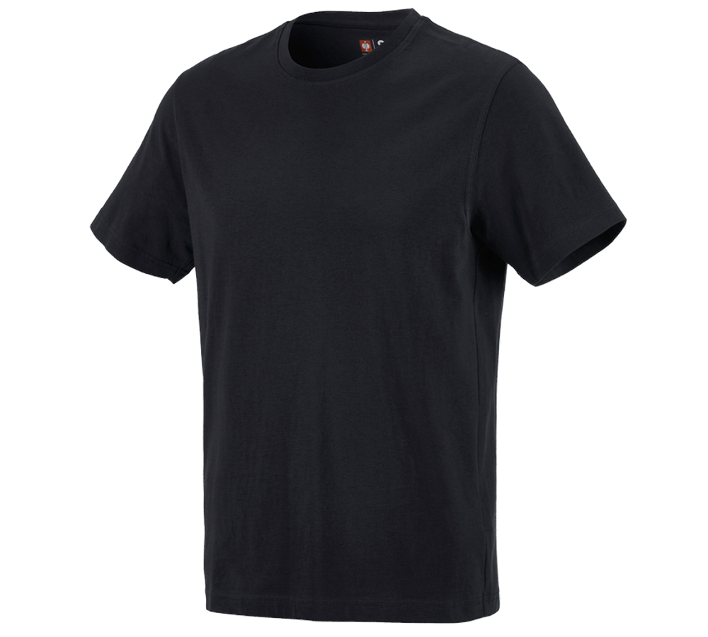 Temi: e.s. t-shirt cotton + nero
