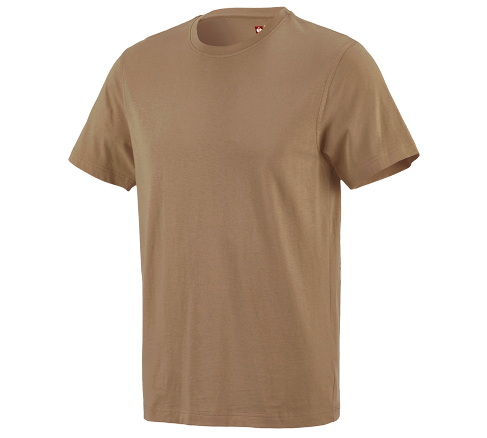 Maglie | Pullover | Camicie: e.s. t-shirt cotton + kaki