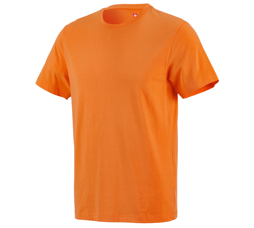 Maglie | Pullover | Camicie: e.s. t-shirt cotton + arancio