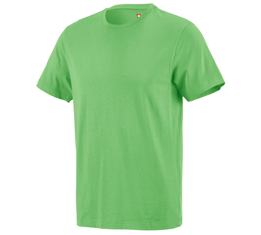 Installatori / Idraulici: e.s. t-shirt cotton + verde mela